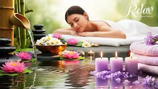 Relaxing Piano Music & Water Sounds for sleep, Meditation, Spa Music, Calming Music