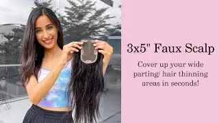 Lace Faux Scalp | Hair Patches For Wide Parting & Hair Thinning Issues - 1 Hair Stop