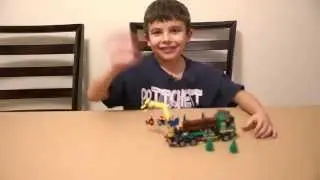 Okan Lego Logger - LEGO 60059 City Logging Truck  - Time Lapse, Review