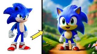 All Sonic Characters as Babies l Sonic Babies Cartoon l Sonic Knuckles Tails Shadow