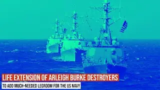 5 Arleigh Burke destroyers of #usnavy approved for Life extension !