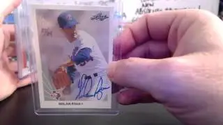Stevie C. 3 Case Leaf 25th Monster Break Glavine 1/1 Mattingly Rainbow Yount Rainbow Ichiro