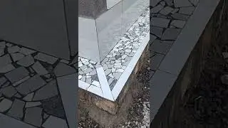 Terrace chinna mosaic flooring tiles installation with full details. #construction #tile