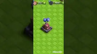 AIR BOMBS IN BUILDER BASE || CLASH of CLANS #shorts