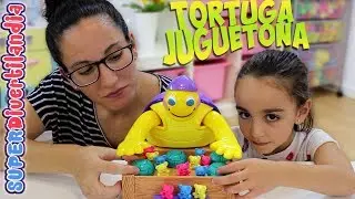 Tortuga Juguetona! Juego de mesa con Irene y Andrea en SUPERDivertilandia!