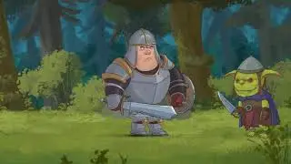knight animation (Dragon bones)