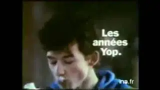 Publicit&eacute; 1994 Yop Yoplait (Julien Courbey J'ai Crach&eacute; Dedans)