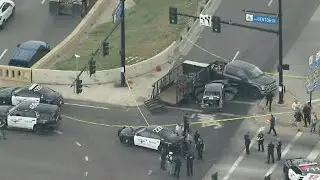 Suspects shoot at Forth Worth PD officers during chase