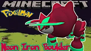 How to Find NEON Iron Boulder in Pixelmon Reforged - Minecraft Guide - Version 9.3.14
