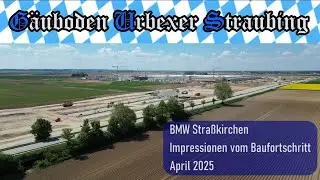 🚗 BMW Straßkirchen 🚧 Impressionen vom Baufortschritt April 2025 # 350