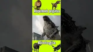 Como Seria o Godzilla na Vida Real? #biologia #godzilla