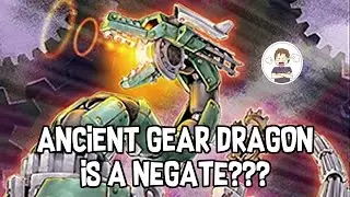 ANCIENT GEAR DRAGON EFFECTS REVEALED! its a NEGATE!? Yu-Gi-Oh!
