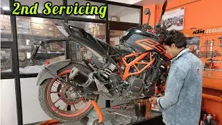 KTM Duke 250 BS6 2nd Servicing