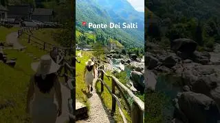 Ponte dei Salti: Switzerland&rsquo;s Emerald Water Paradise 🇨🇭 Lavertezzo, Ticino, Valle Verzasca #swiss