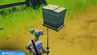 Deploy Pallets with Cat Food Around the IO Base All Locations - Fortnite