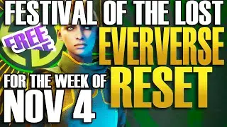 EVERVERSE WEEKLY RESET Destiny 2 Week of NOV 4 - Festival of the Lost week 3 - FREE CODE