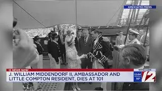 Former Navy secretary, diplomat J. William Middendorf dies at 101