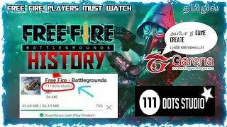 தமிழில்🔥FREE FIRE HISTORY|111 DOTS STUDIO|GARENA|NEWKILLERS