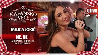 MILICA JOKIC - NE, NE | UZIVO | (ORK. ACA STOJNEV) | KAFANSKO VECE | 2023