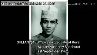 OMAN SULTAN QABOOS BIN SAID AL-SAID THE LONGEST-SERVING LEADER & RULER IN MIDDLE EAST & ARAB WORLD!
