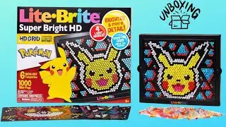 Pokémon Lite Brite Unboxing + How To Use #Pokemon #LiteBrite