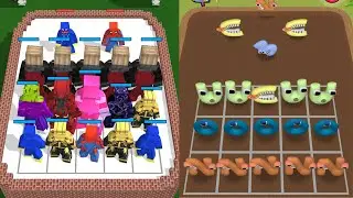 Hero Craft Merge Master vs Merge Monster Alphabet Lore Max Level Gameplay