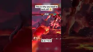 This is why you need to tech roll 😂 #shorts #tekken7