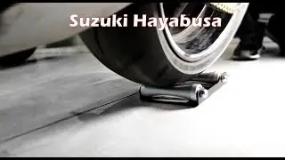 GRoller- Paddock Stand Replacement on Hayabusa
