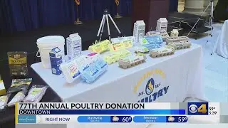 Indiana officials honor poultry farmers, business that help address food insecurity