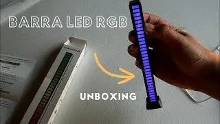 UNBOXING BARRA RGB PARA MÚSICA | EL VITCES