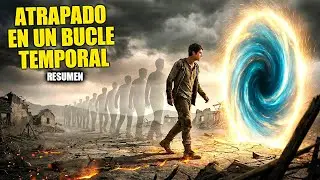 atrapado en un BUCLE TEMPORAL se ve obligado a morír 100 veces | RESUMEN en minutos