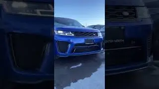 range rover sport 💪 Blue coloured range rover sport #shorts #rangerover #rangeroversport #vogue