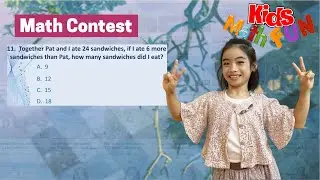 Grade 4 Math League Contest | Addition Multiplication Division Logic Word Problem