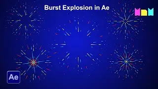 Burst Explosion Effect in After Effects | After Effects Tutorial