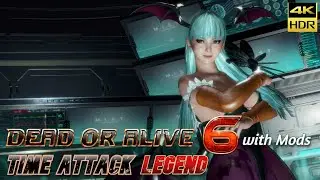 [DOA6 with Mods]Nyotengu Time Attack (Legend) 4KHDR #1 [PC]