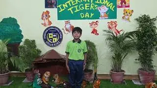 My Speech About International Tiger Day# Hello Kids Riverstone International School # Sundargarh 