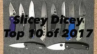 Десять лучших ножей 2017 года по версии Slicey Dicey!!!