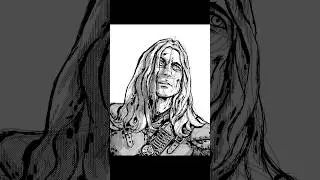 Drawing Geralt of Rivia Witcher 3