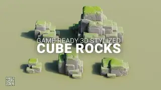 3D Lowpoly PBR Game Asset Creation | Blender & Substance