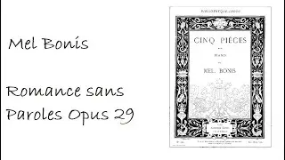 Mel Bonis, Romance sans Paroles Opus 29
