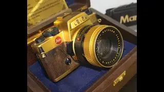 LEICA VE ALTIN VARAKLI FOTOĞRAF MAKİNELERİ | LEICA AND GOLD-PLATED CAMERAS