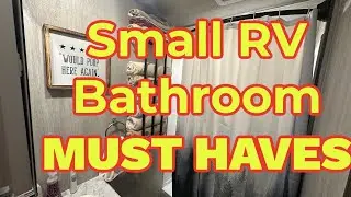 Small RV Bathroom? You Need These Cheap Easy Install Upgrades