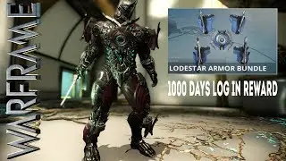 Warframe Lodestar Armor set - 1000 days log in reward