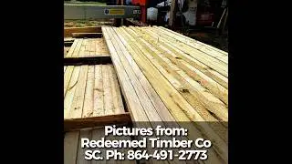 Обратитесь в компанию Redeemed Timber Co, если вам необходимы пиломатериалы в Южной Каролине, США...