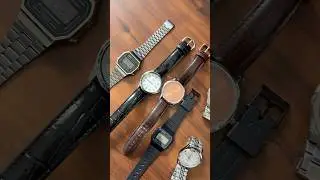Watches I Got in 2025. #casio #dwc #hmt #shorts #short #watchcollector #watchcollection #shortvideo