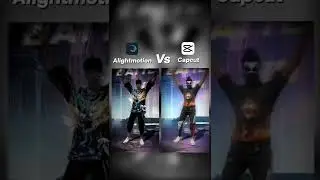 Alightmotion vs Capcut 🤣// Capcut editing tutorial, ff edit tutorial, lobby edit ff #shorts​
