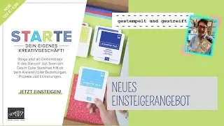 Stampin&acute;Up! Demo werden | Mega Einsteigerangebot | Nur vom 3.-31.Mai g&uuml;ltig |