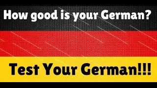 German Test Mobile App! Test your German level!
