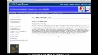 NAICS Industry Codes