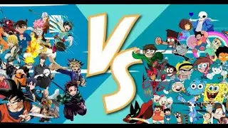 Cartoons Vs Anime MUGEN. A fan made MUGEN game that is AWSEOME! FREE GAME!